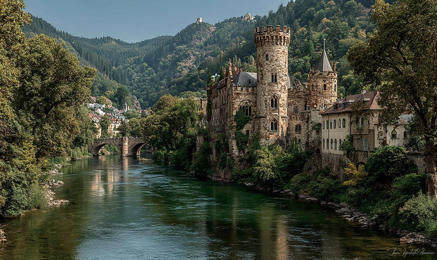 海德堡城堡與老城